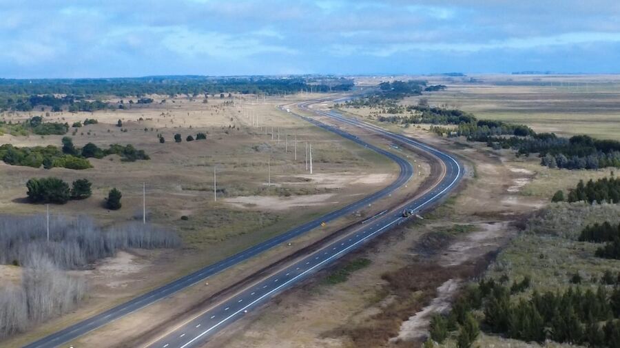 Villa Gesell: Avanzan los trabajos en la Autovía de la Ruta 11