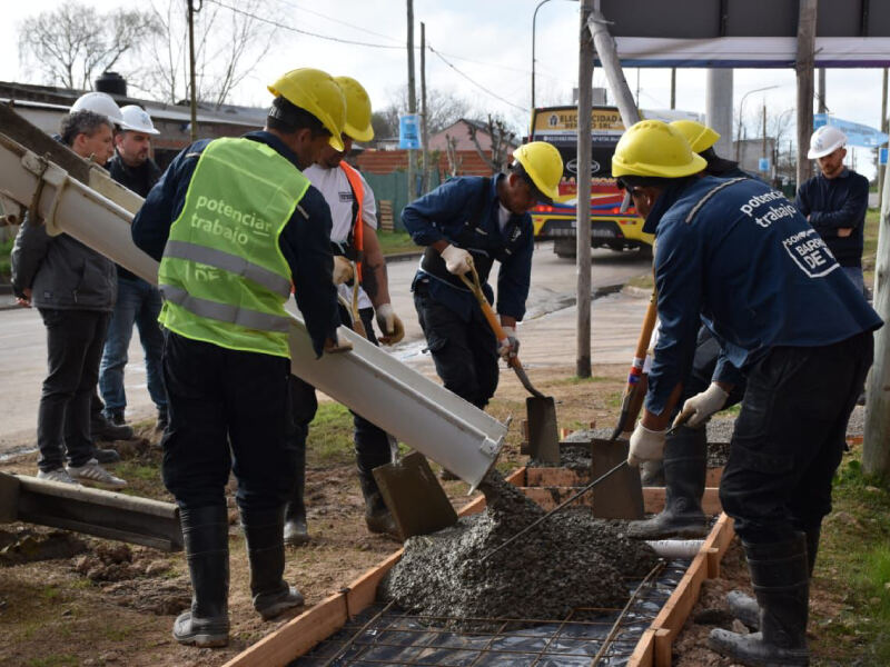 Berisso: Continúa el proyecto de Integración Sociourbana en Villa Roca