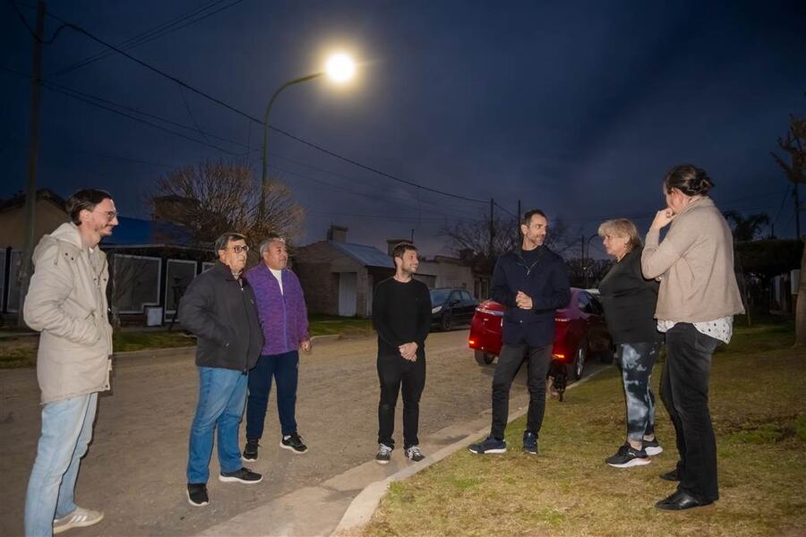 Junín: Petrecca destacó el avance del Plan de Reconversión Lumínica