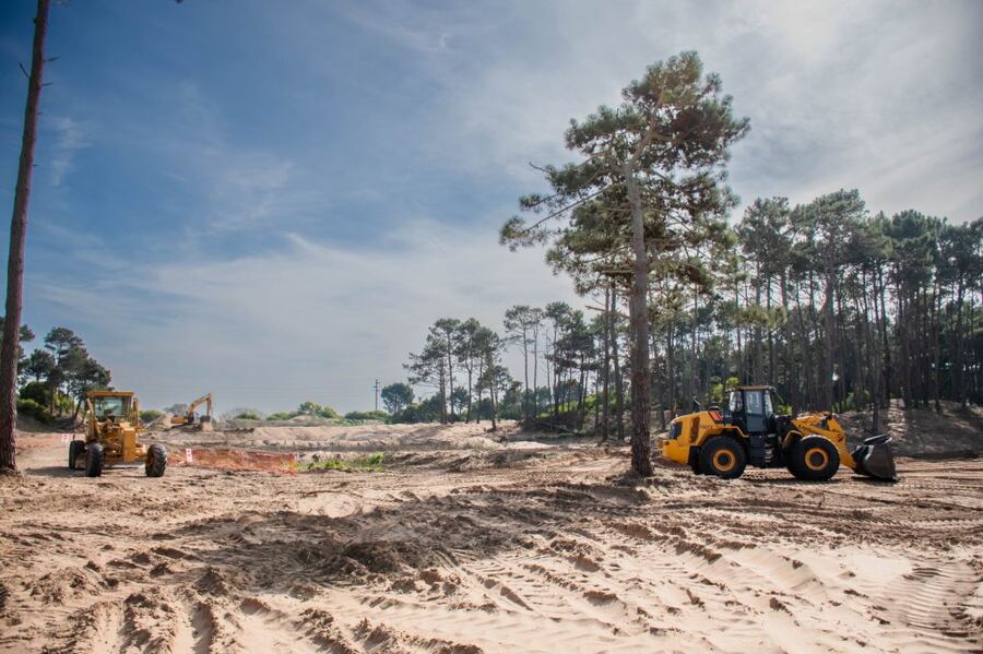 Pinamar: Inició la construcción de la planta de tratamiento de efluentes cloacales
