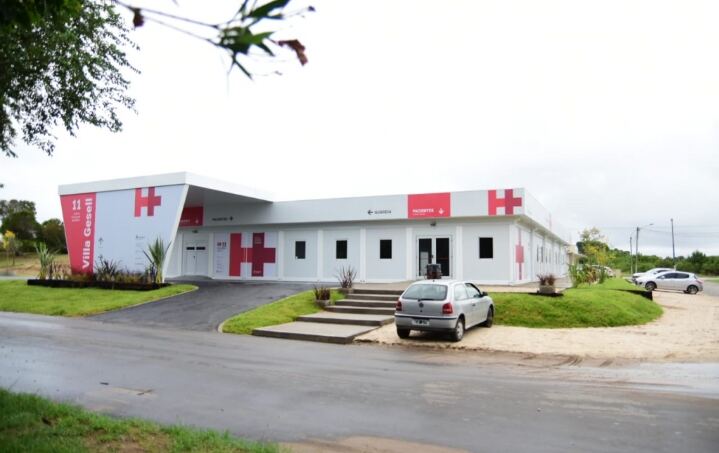 Villa Gesell: El Hospital Modular suma vacunatorio
