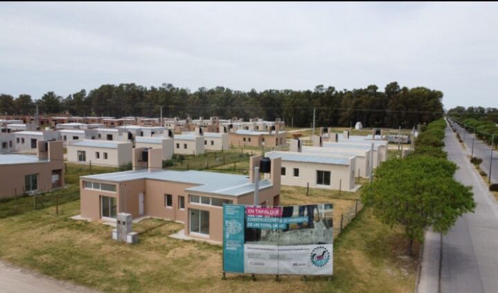 Tapalqué: La Provincia avanza con obras de viviendas en la ciudad