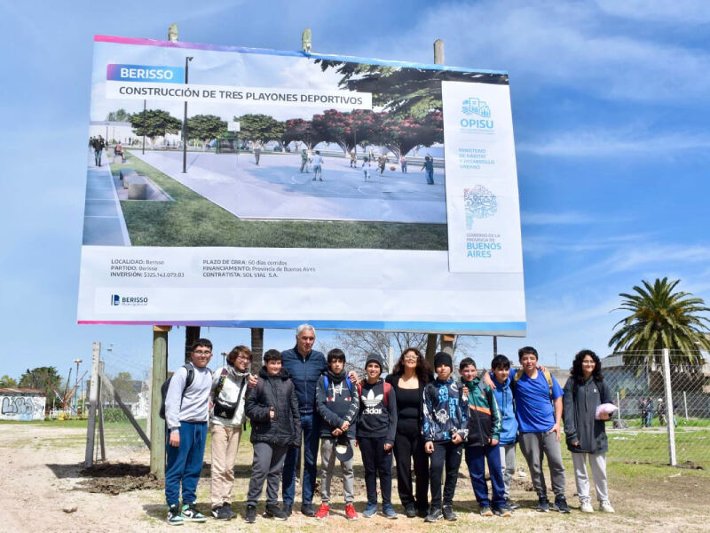 Berisso: El Municipio y OPISU firmaron el inicio de obras en distintos barrios