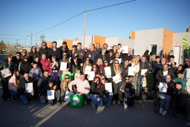 Olavarría: La ciudad suma 21 viviendas construidas en Barrio CECO III