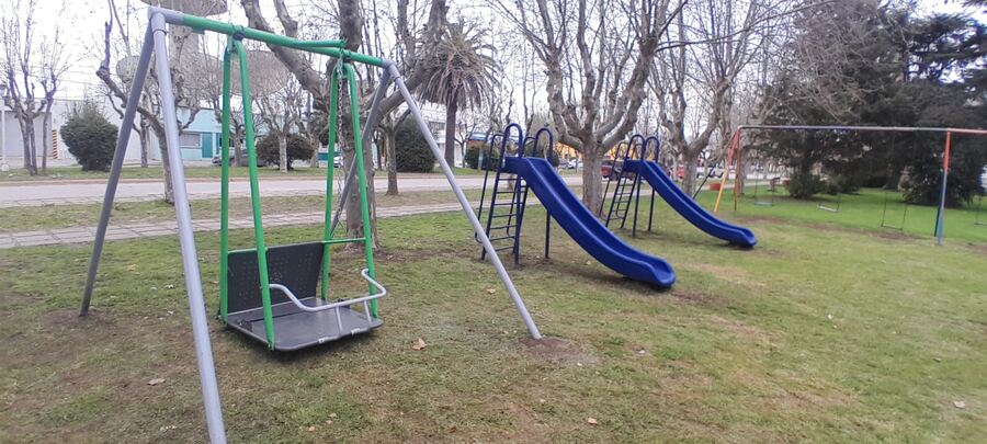 Necochea: Juan N. Fernández ya cuenta con plaza adaptada y juegos inclusivos para la comunidad