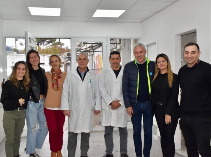 Berisso: Continúan las obras en el Hospital Mario Larraín