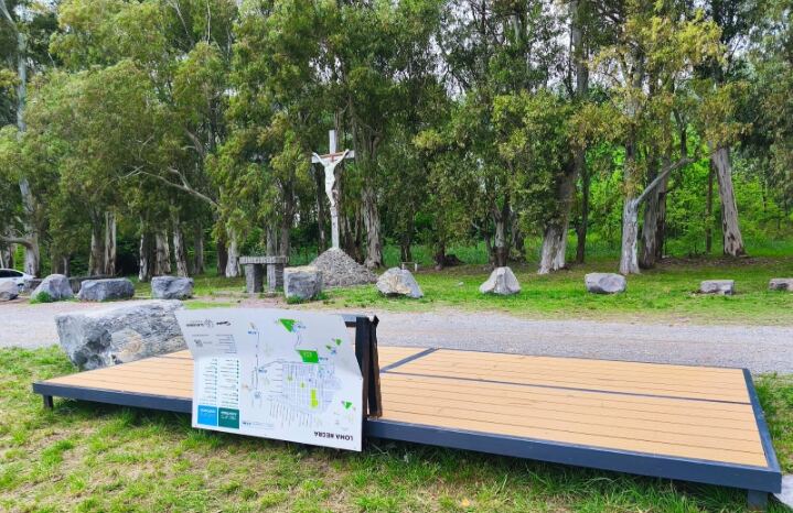 Olavarría: Vandalizaron el mirador turístico del Cerro Luciano Fortabat